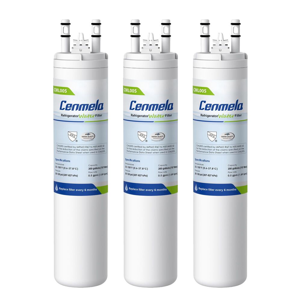3 Pack, Cenmela Water Filter - Frigidaire